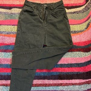 Vintage Liz Wear Size 14 Forest Green Jeans